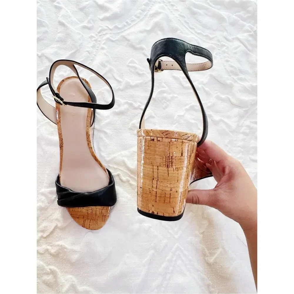 Stuart Weitzman Everly 75 Wedge Sandal Size 9.5